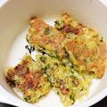 ✴秋茜✴'s cooksnap of when they made 簡単離乳食❀小松菜とキャベツのおやき❀.