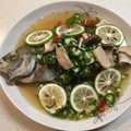 えりこ630's cooksnap of when they made 簡単タイ料理！蒸し白身魚をライムソースで.