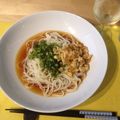 スイスおじさん☆'s cooksnap of when they made 梅冷やしうどん＾＾.