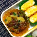 nosso's cooksnap of when they made じゃがいも餅に納豆.