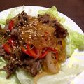 hinnokki's cooksnap of when they made ごはんが進む☆常陸牛プルコギ.