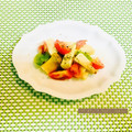 賀古遥's cooksnap of when they made エリンギとハムとプチトマトの炒め物.