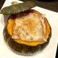 RCH♡まま's cooksnap of when they made 坊ちゃん南瓜の丸ごと豆乳クリームグラタン.