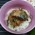黒蜜さつまいもきな子's cooksnap of when they made さばみそ缶とポン酢でさっぱりそうめん♡.