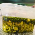 Harumie's cooksnap of when they made オメガ３紫蘇油！シソの実にんにくオイル。.