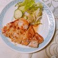 yesmama's cooksnap of when they made ★あっさりこく旨♪ポークステーキ★.
