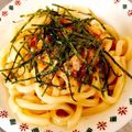nanoko♡'s cooksnap of when they made うどんパスタ レンジでチン！.