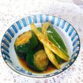 クックI7I5L1☆'s cooksnap of when they made ズッキーニの揚げ浸し.
