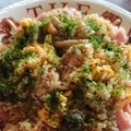ちーのおかん's cooksnap of when they made しめじとウインナーの卵炒飯.