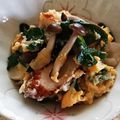 呑んべぇは友達's cooksnap of when they made ちくわとしめじの卵とじ.