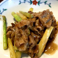 あき☆☆☆☆'s cooksnap of when they made 牛肉のオイマヨ炒め　☆☆.