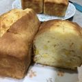 クックCBEY0Y☆'s cooksnap of when they made とうもろこしのバターパウンドケーキ.