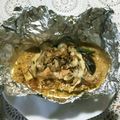 ピーナッツ子♪'s cooksnap of when they made 簡単！鮭のマヨ味噌チーズのホイル焼き.