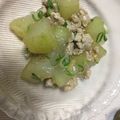 みんとぅく's cooksnap of when they made 冬瓜の鶏そぼろ煮.