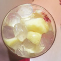 自由キッチン's cooksnap of when they made 桃とわらびもちのひんやりデザート.