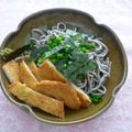 クレイプメートル's cooksnap of when they made オリーブオイルと練り柚子胡椒で冷し蕎麦.