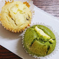 まやしゅうまま's cooksnap of when they made ✿黒猫さんちの抹茶チーズマフィン✿.