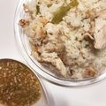 ぷっくりす's cooksnap of when they made 炊飯器にセットするだけ♪簡単アジアン鶏飯.