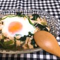 ddag's cooksnap of when they made ほうれん草とささ身の卵ココット.