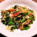 まっさまさママ's cooksnap of when they made ＊手間なし☆ツルムラサキの中華炒め＊.