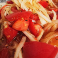 おにじろう's cooksnap of when they made トマトのマリネ♡トマトと新玉ねぎで.