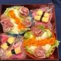 みのむしざえもん's cooksnap of when they made 運動会 行楽 カップ そうめん弁当.