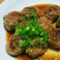 お気楽ママさん's cooksnap of when they made 冷凍いんげんのつくね焼き.
