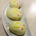 kami母さん's cooksnap of when they made 十五夜に♥お月見うさぎのカボチャ饅頭.