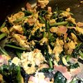 みらゆか's cooksnap of when they made ほうれん草とハムの煎り玉子.