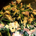 みらゆか's cooksnap of when they made ほうれん草とハムの煎り玉子.