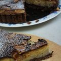 ちぇりーぶらっさむ's cooksnap of when they made ++チョコレートバナナタルト++.