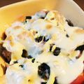 クック0PF491☆'s cooksnap of when they made 健康おかず♡鯖缶とトマトの大葉グラタン.