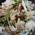 万華月's cooksnap of when they made バター香る♪しめじと牛こま肉の混ぜごはん.