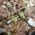 seripoke's cooksnap of when they made 豚肉とキャベツとナスの味噌炒め.
