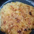 万華月's cooksnap of when they made じゃがいもとシーチキンのチーズガレット.