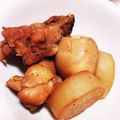 yoshi☆27's cooksnap of when they made ほっこり。鶏手羽元と大根卵のこっくり煮.