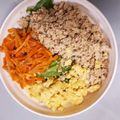 Megumi's cooksnap of when they made 簡単ダマにならない鶏そぼろ(´∀｀).