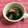 ankotetu's cooksnap of when they made モヤシの醤油煮の煮汁で即席スープ♪.