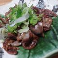 かえこんぼ's cooksnap of when they made 砂肝ニンニクで炒めたら！！.