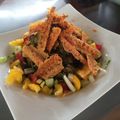 Sun Flover's cooksnap of when they made デリ風バジルポテトサラダ.