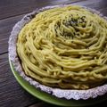 ｺｱﾗ's cooksnap of when they made カスタードタルトモンブラン.