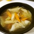 ぽたゴン's cooksnap of when they made 簡単！水餃子と野菜の中華スープ.