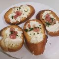 ねここfm's cooksnap of when they made ☼生ハムとクリームチーズのバゲット.