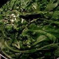 ame-ikuru's cooksnap of when they made ☘菜の花・からし菜の塩茹で☘.