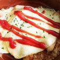 ※Kei's cooksnap of when they made 絶品❤チキンライス❤オムライス❤？.