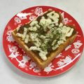 BORURU's cooksnap of when they made 簡単♫カレーチーズトースト.