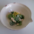alleymao's cooksnap of when they made 春の香り☆菜の花とささ身のマヨ和え.