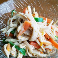 kyokorara's cooksnap of when they made 簡単♪ 笹身と人参のハニーマスタード和え.