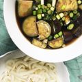 にこまる支店's cooksnap of when they made じゅわっと茄子の絶品つけうどん.