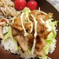 ☆momomama☆'s cooksnap of when they made 豚しゃぶ肉で照り旨♪生姜蒲焼き丼カフェ風.